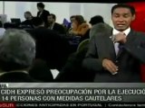 CIDH critica agresiones a periodistas