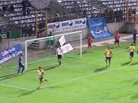 National - Bastia 3-1 Gueugnon : Le clip