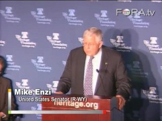 Enzi Says Private Competition Key to Healthcare Reform