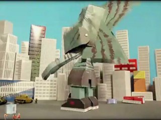 Animated Shorts -DESTRUCTIVE CREATURES - CLAY MARZO ATTACKS!