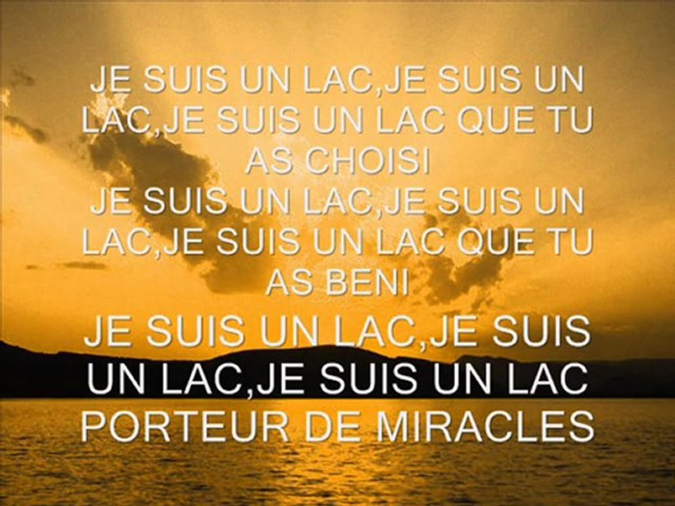 un lac