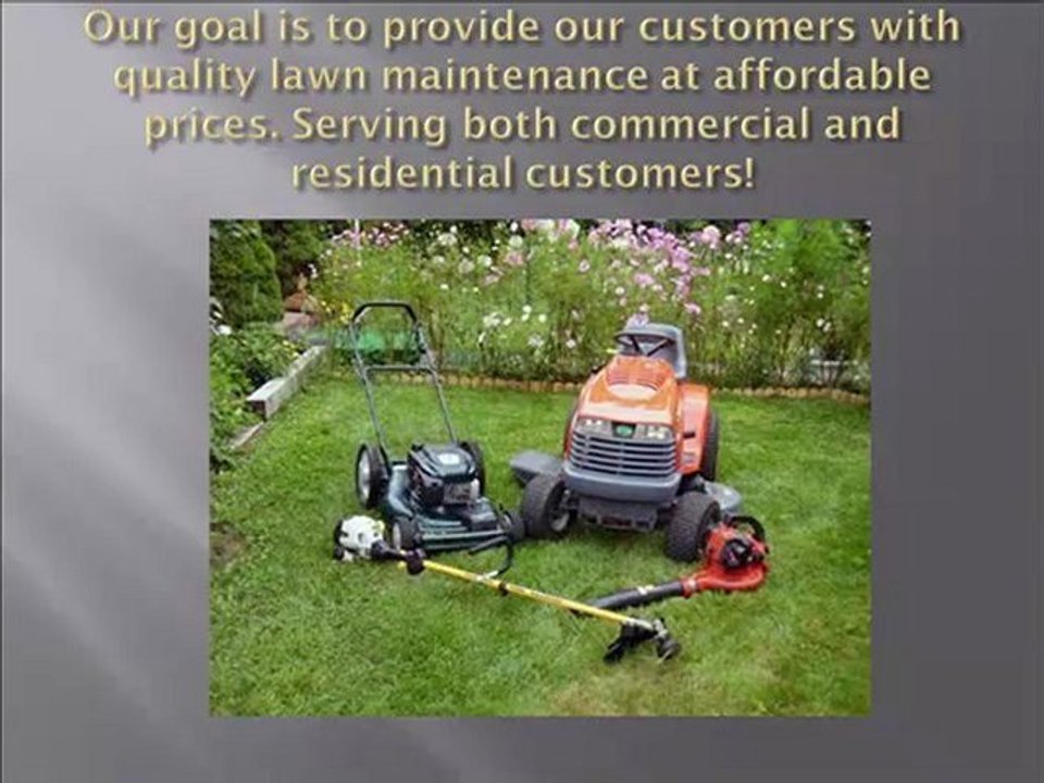 REO Lawn Care Property Care in Central Illinois