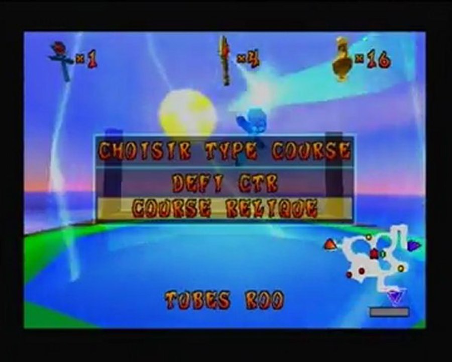 Crash Team Racing walkthrough 18 : Les reliques (de platine !)