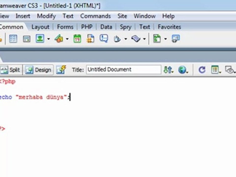 ders1-php anlatımı giriş