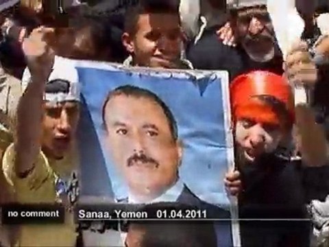 Les partisans d'Ali Abdallah Saleh... - no comment