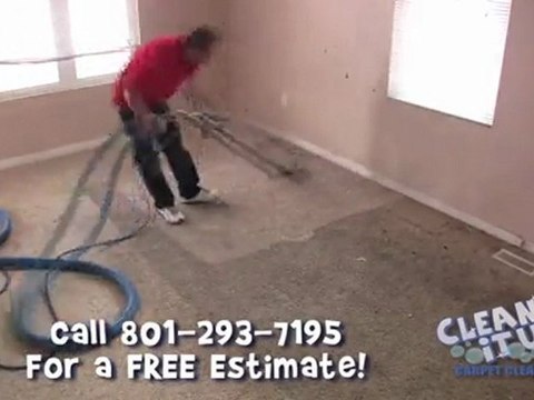 Carpet Cleaners Salt Lake City - Cleaning a dirty rug in 30 seconds