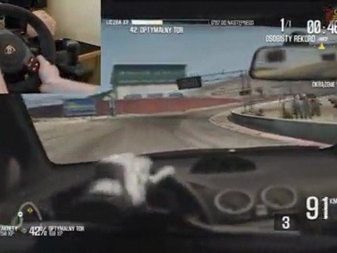 SHIFT 2: Unleashed PS3 - Ford Focus RS with Fanatec Porsche 911 GT2 Wheel