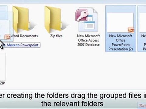 Organize your files and folder in Windows