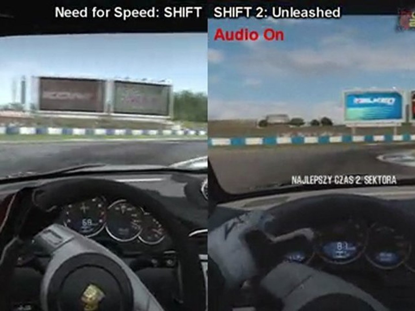 Need for Speed: SHIFT vs SHIFT 2: Unleashed - Porsche 911 GT2 at Donington  GP - video Dailymotion