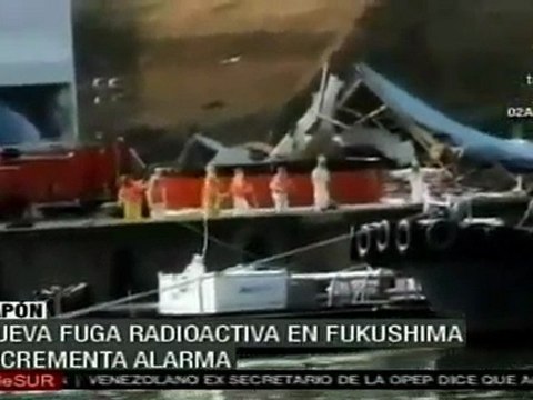Nueva fuga radioactiva en Fukushima incrementa alarma
