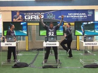 Football Greats Launch "Keep Your Grip Challenge"
