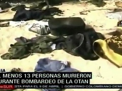 Nueve rebeldes libios mueren por bombardeo de la OTAN