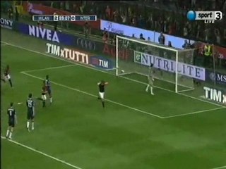 milan inter 3-0 cassano me penalti