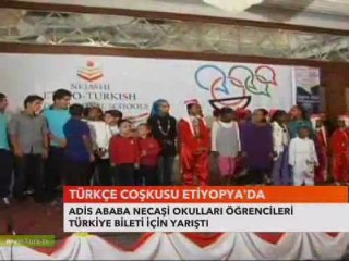 9.Türkçe Olimpiyat coşkusu Afganistan Etyopya
