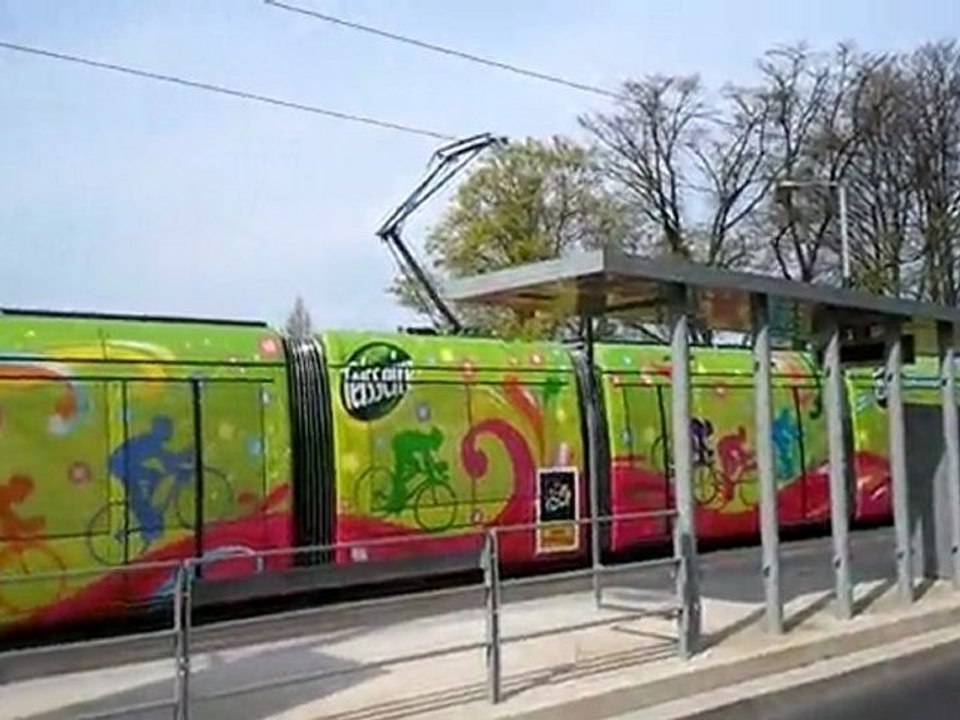 tram en rodage Reims