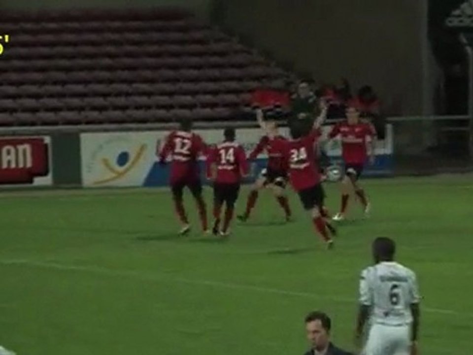 Guingamp - Beauvais : 3-0 (1-0).