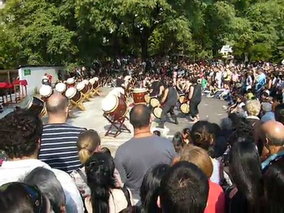 Tambores japoneses en buenos aires