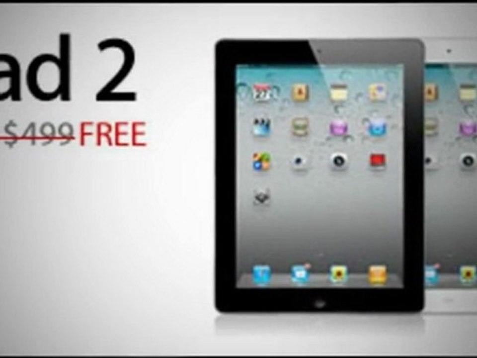 Free ipad2 for you!