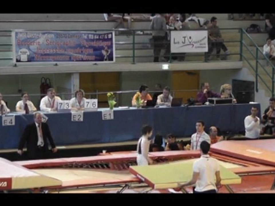 William - trampoline fameck - 1/2 finale france nord du 03 04 2011