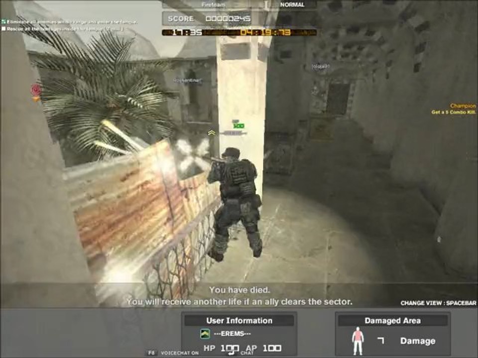 combat arms - fireteam