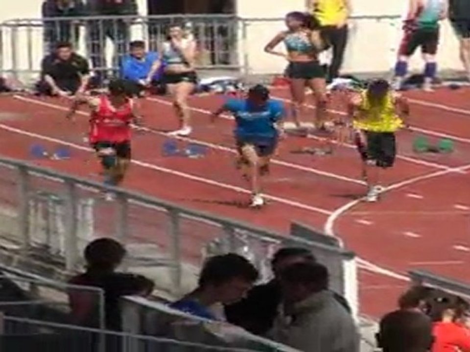 Finale 100m Challenge Talence - Samuel PERRIN