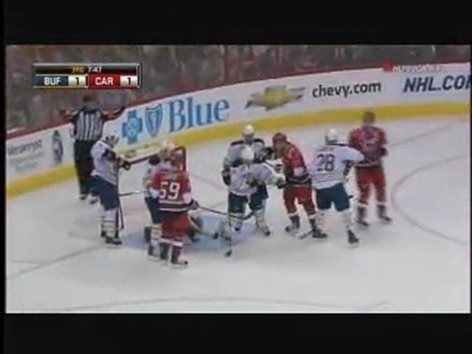 Hurricanes - Sabres Highlights (4/3/11)