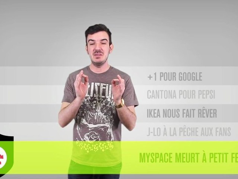Les 60 Secondes du Web - Google / Pepsi / Ikea / J-Lo / MySpace