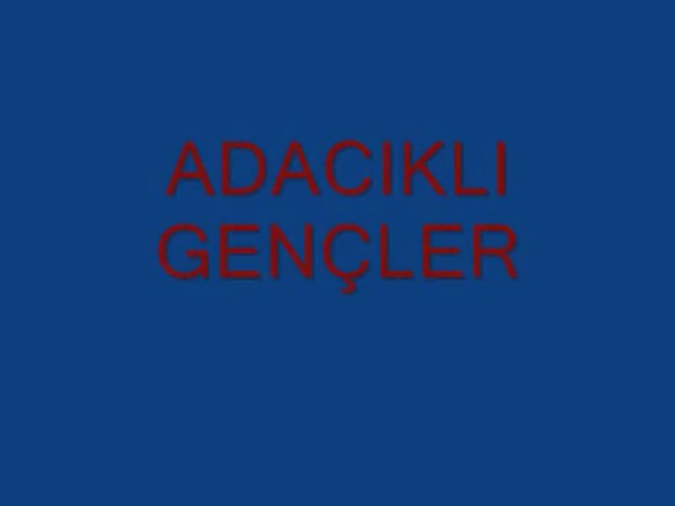 ADACIKLI GENÇLER