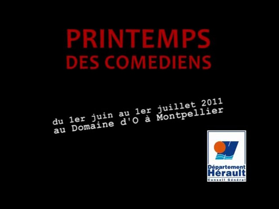 Programme Printemps des Comédiens 2011 par Objectif Film