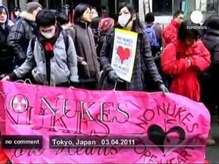 Descargar video: Japan : anti-nuclear protests in Tokyo - no comment