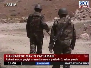 Hakkari ve Şırnak'ta mayınlı tuzak: 7 asker yaralı