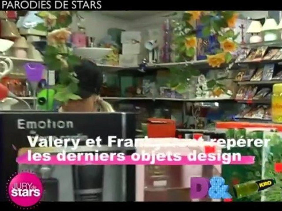 Parodie de Valerie damidot dans l'emission d&co diffusé sur NT1 avec comedienne Diana Laszlo