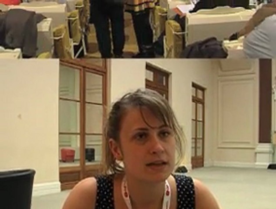 Jeunes au 16e congres de l'Ugict CGT à Vichy