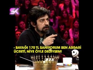 AHU TÜRKPENÇE ASGARİ ÜCRETİ BİLMEDİĞİ İÇİN ÜZGÜN