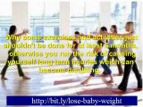 losing baby belly – losing pregnancy weight quickly – lose baby weight fast