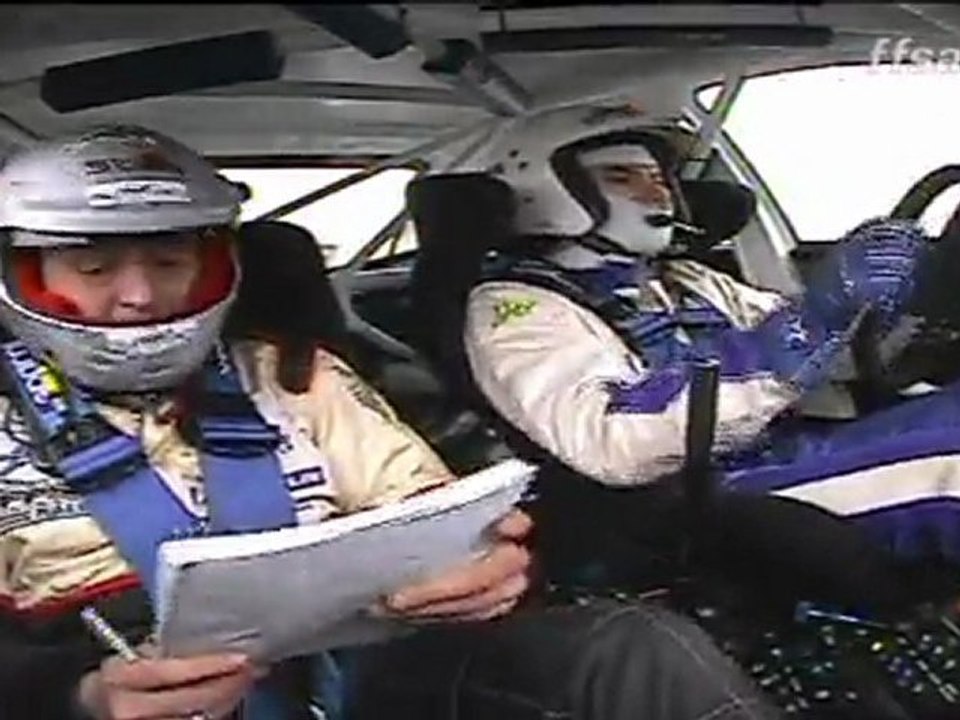 Rallye du Touquet - Caméra embarquée Eric Brunson