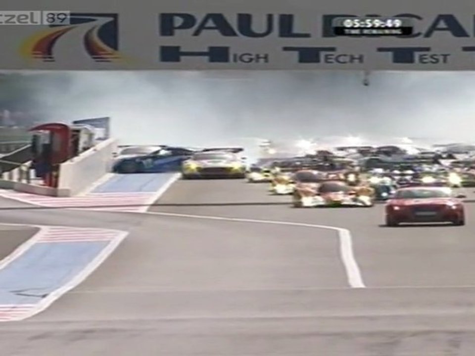 LMS Paul Ricard 2011 start carnage
