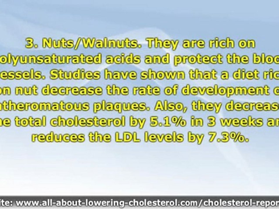 Specific Foods That Can Lower Cholesterol