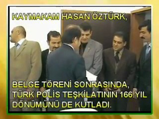 ÇİFTLİKKÖY KAYMAKAMI HASAN ÖZTÜRK DEN BAŞARILI POLİSLERE TAKDİRNAME