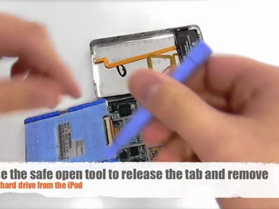 How to install a 5th Gen iPod Video Battery