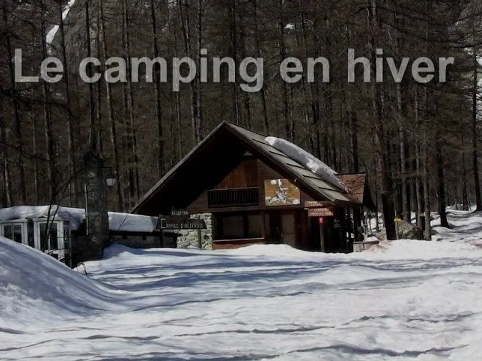 Ailefroide : le camping en hiver