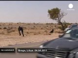 Libyan rebels bogged down in Brega - no comment