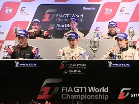 GT1 Abu Dhabi post Championship Race Press Conference