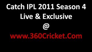 Watch IPL 4 Live Cricket Streaming 2011 Video Online Tv Telecast Free Streams Broadcast