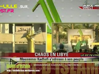 Discours intégral Kadhafi (22/02/11) partie 5