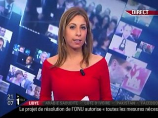 2011 03 17 - LEA SALAME - I>TELE by vuesalatele