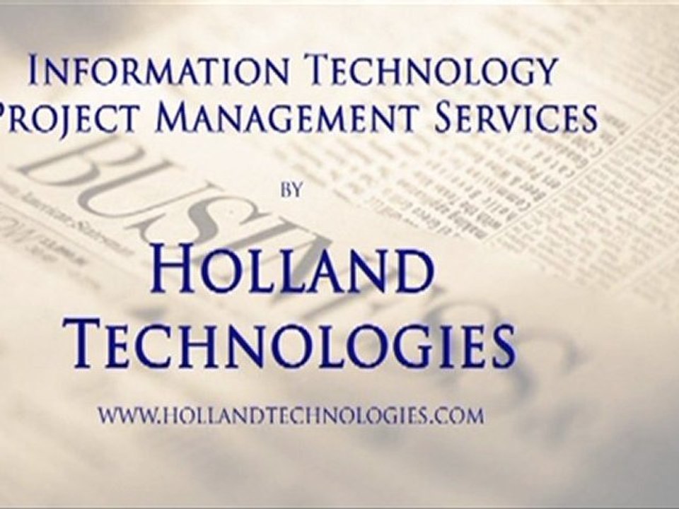 IT Project Management Services - IT Project Management