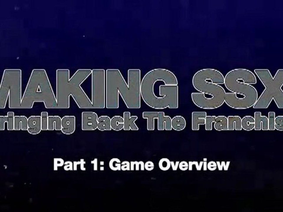 SSX Deadly Descents - Carnet de Développeurs #1 [HD]