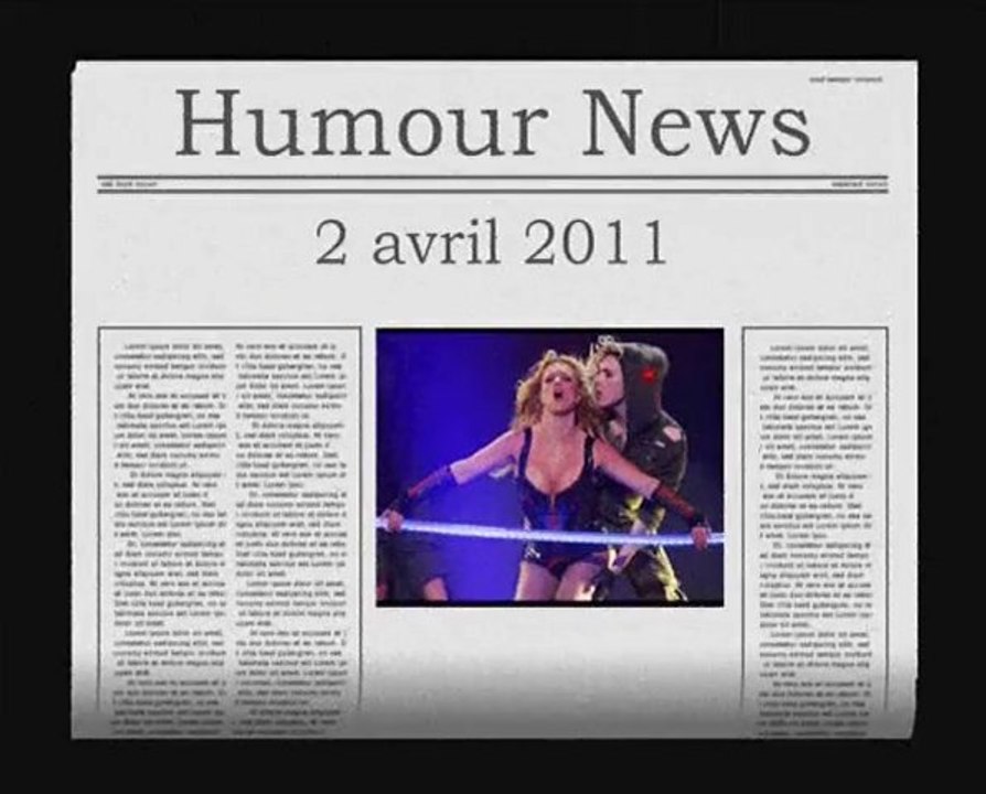 [Humour News 8] Britney SPEARS sexy et Zinedine ZIDANE