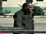 Rebeldes libios avanzan sobre Brega